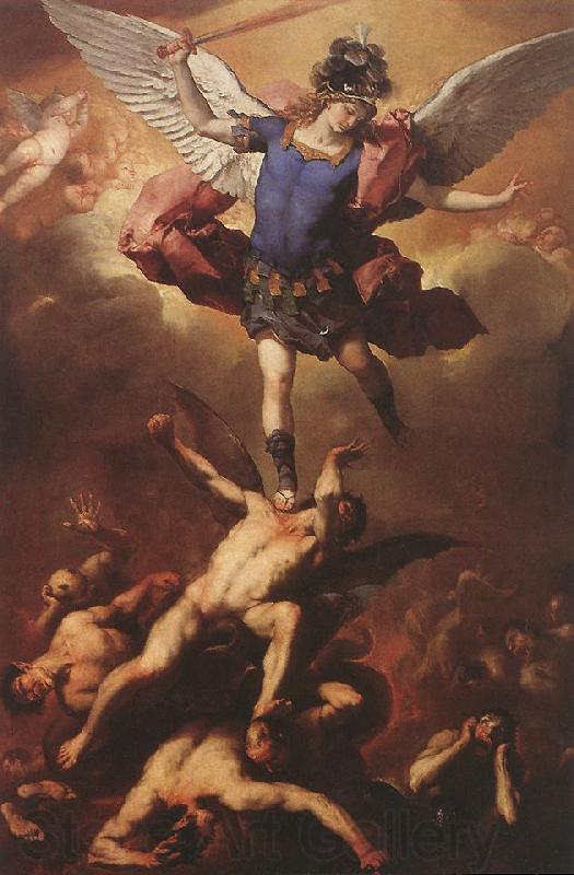 GIORDANO, Luca The Fall of the Rebel Angels dg Norge oil painting art